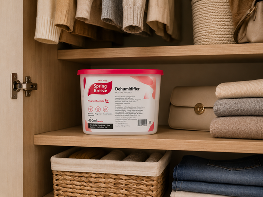 Caja Deshumidificadora 450 ml— Absorbe Humedad y Perfuma