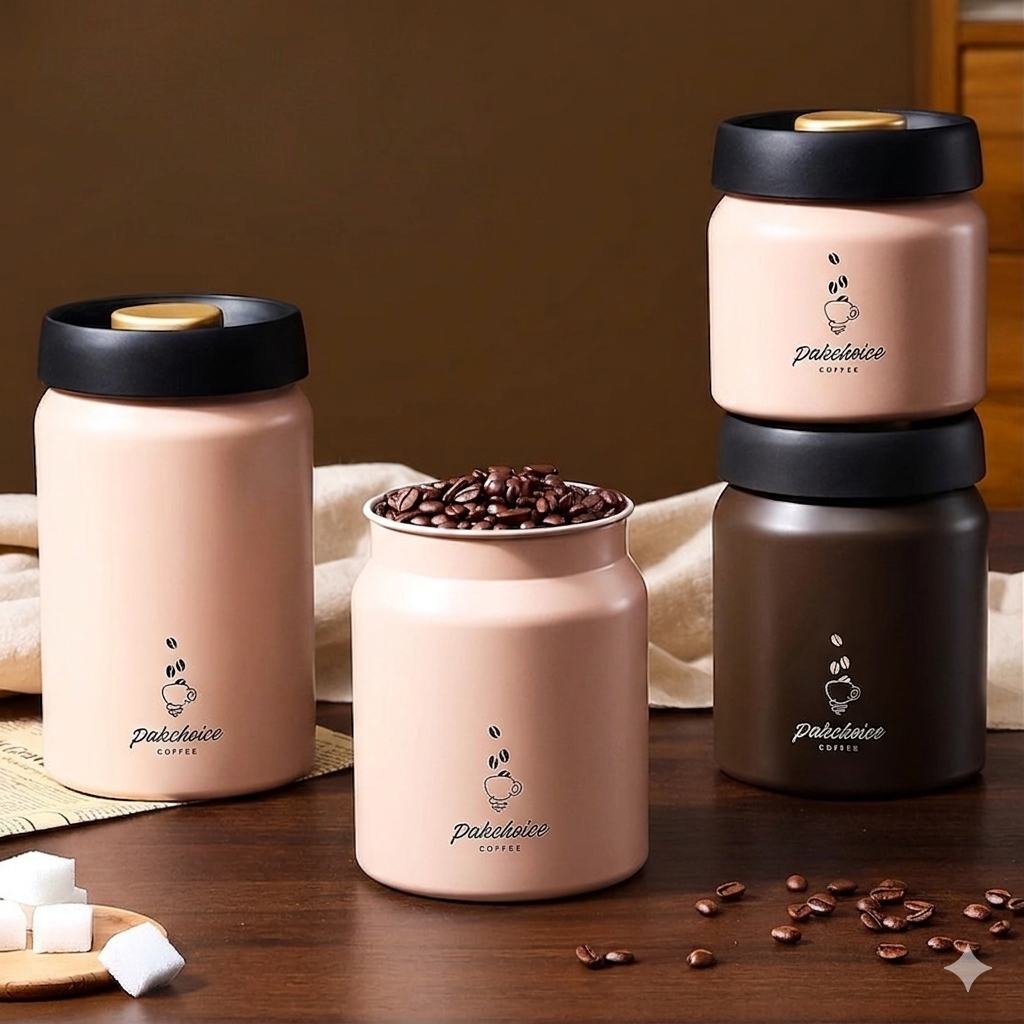 Contenedor Hermético al Vacío para Café 900ml
